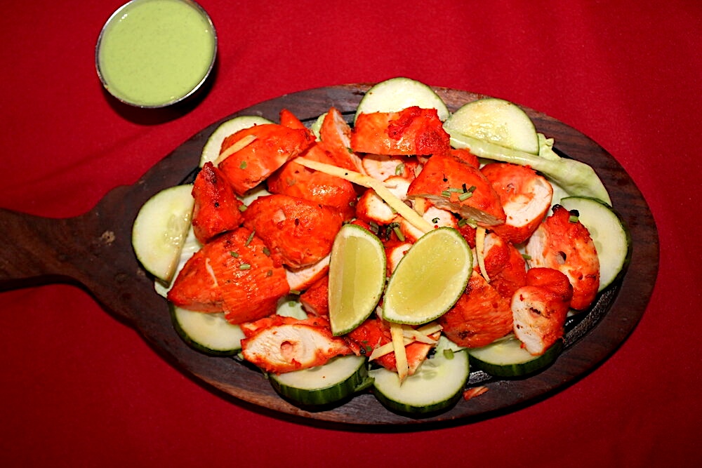 special dish: chicken tikka